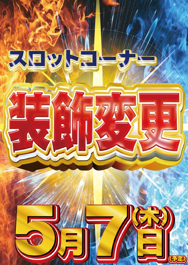 5.7スロット装飾変更