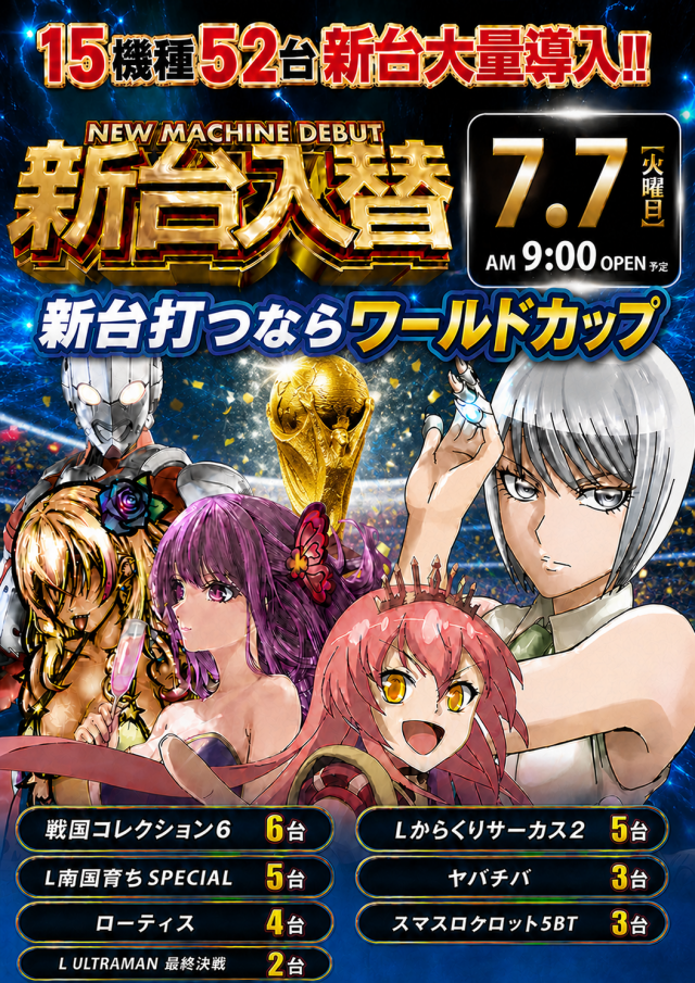 グランワールドカップ米子店の最新情報画像