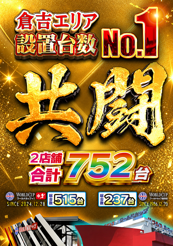 ワールドカップ倉吉店の最新情報画像