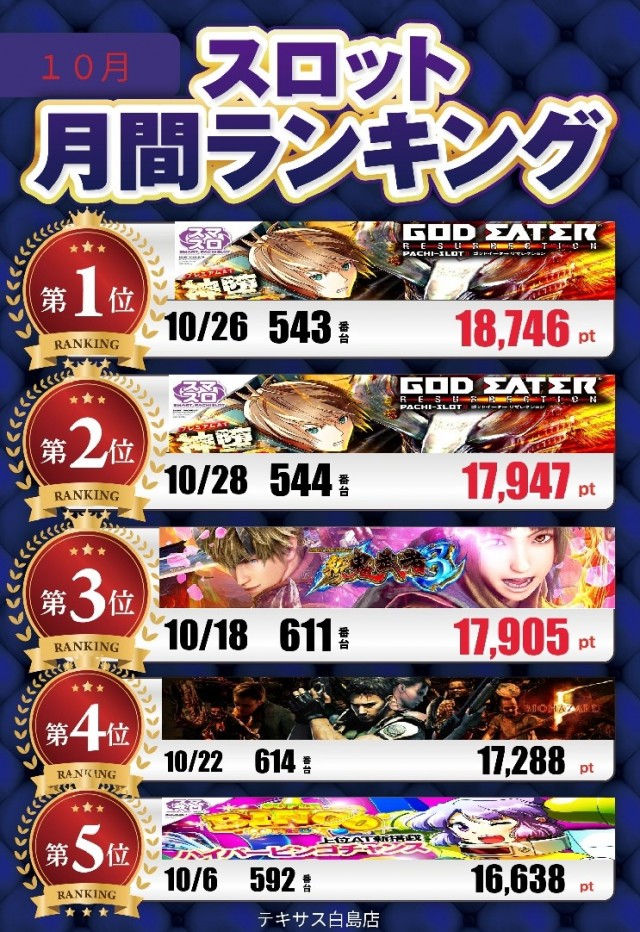 テキサス白島店の最新情報画像