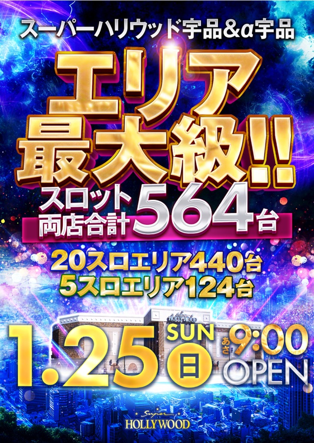 スーパーハリウッド宇品&アルファーの最新情報画像