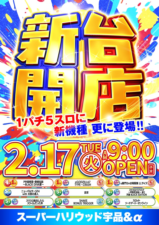 スーパーハリウッド宇品&アルファーの最新情報画像