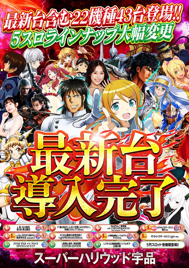 スーパーハリウッド宇品&アルファーの最新情報画像