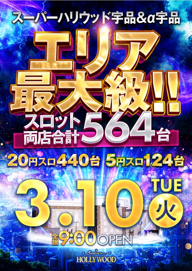 スーパーハリウッド宇品&アルファーの最新情報画像