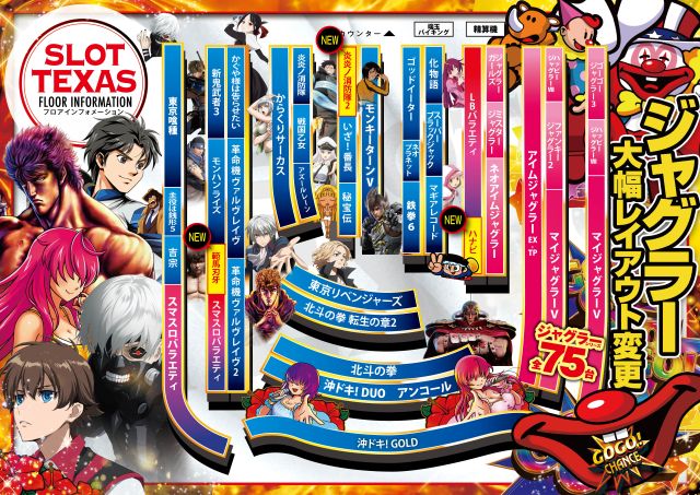 スロットテキサス段原店の最新情報画像