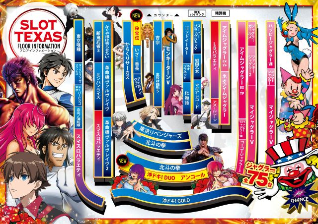 スロットテキサス段原店の最新情報画像