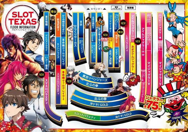 スロットテキサス段原店の最新情報画像
