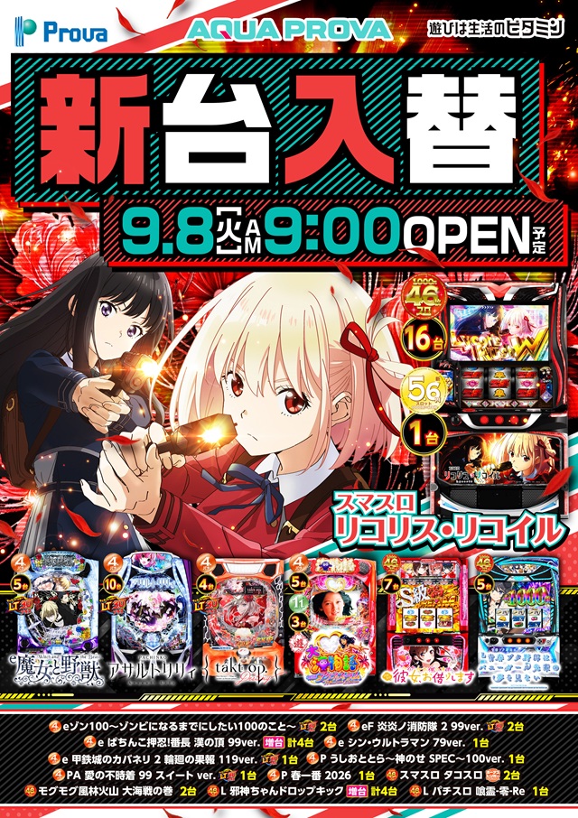 アクアプローバの最新情報画像