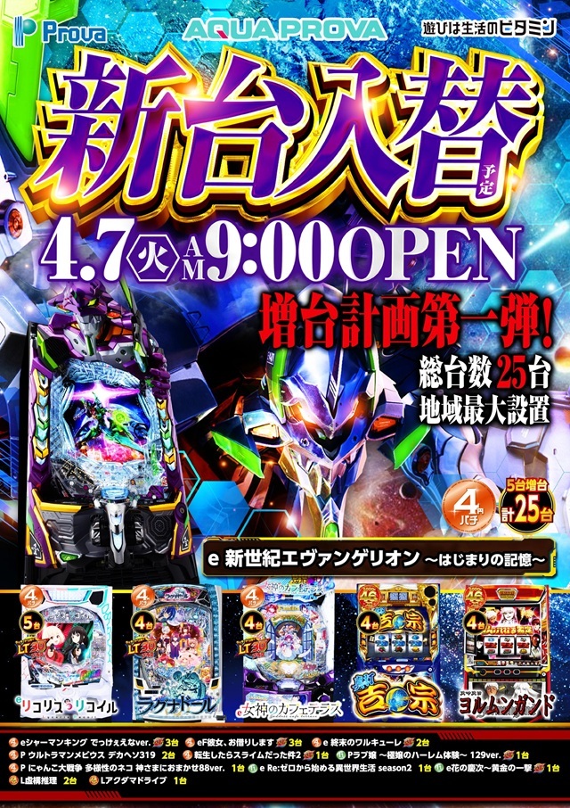 アクアプローバの最新情報画像