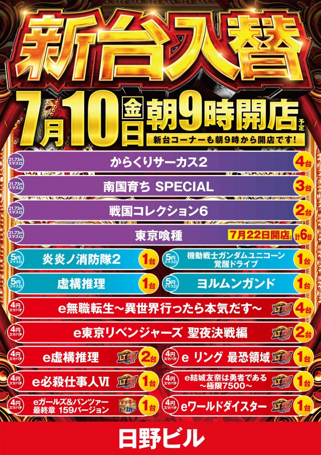 パチンコ日野ビルの最新情報画像