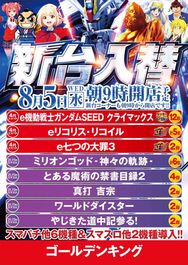 パチンコ ゴールデンキングの最新情報画像