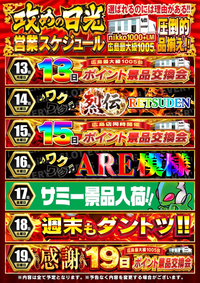 Nikko1000+LMの最新情報画像