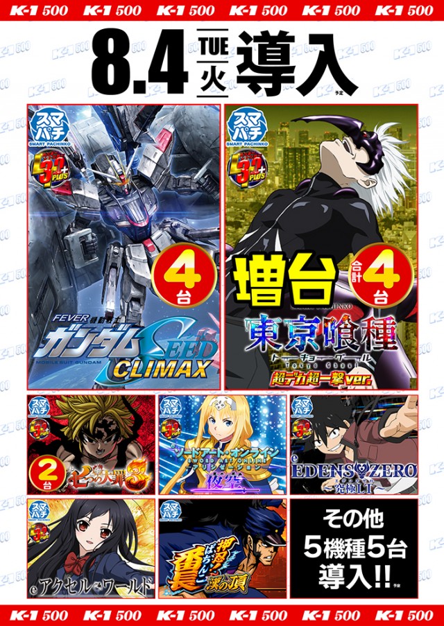 K-1 500の最新情報画像