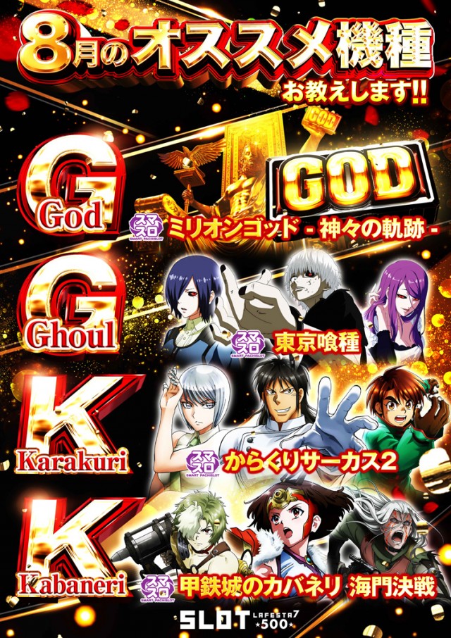 ラ・フェスタ5 & スロット7の最新情報画像