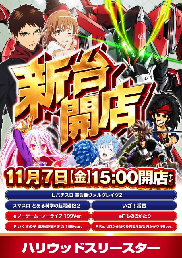 ハリウッドⅢスターの最新情報画像