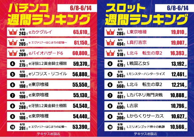 テキサス岩国店の最新情報画像