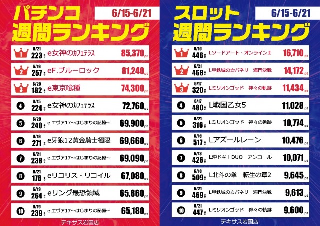 テキサス岩国店の最新情報画像