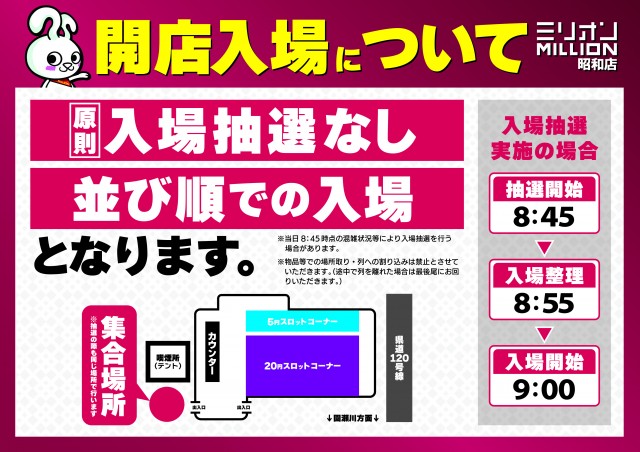 ミリオン昭和店の最新情報画像