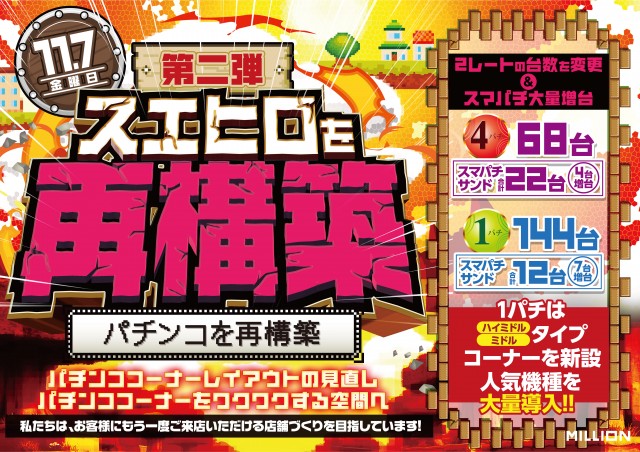 ミリオン末広店の最新情報画像