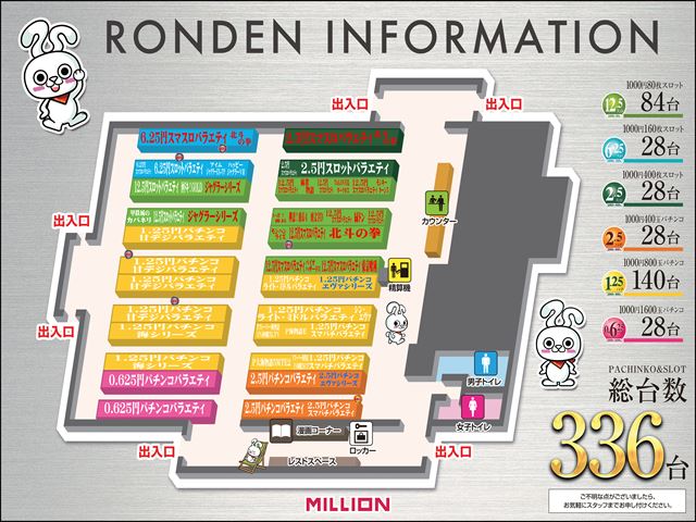 ミリオン論田店の最新情報画像