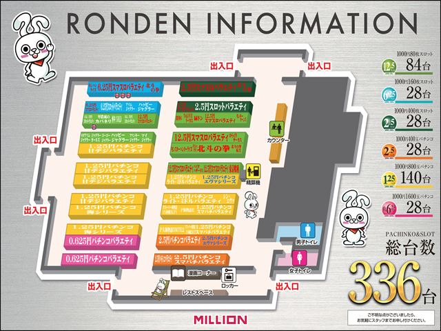 ミリオン論田店の最新情報画像
