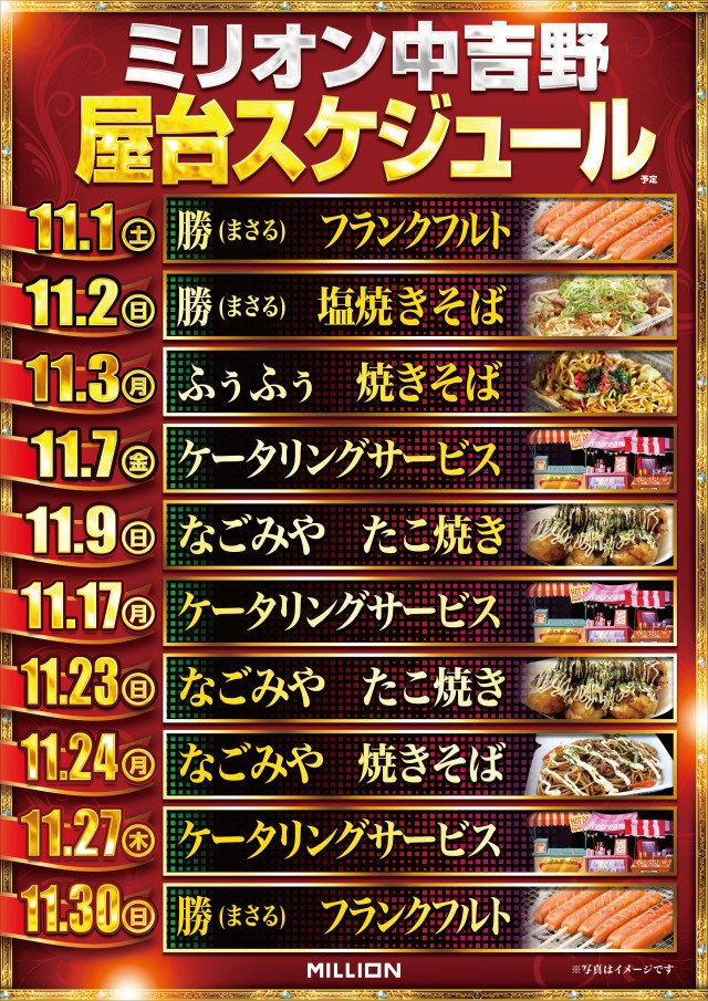 ミリオン中吉野店の最新情報画像