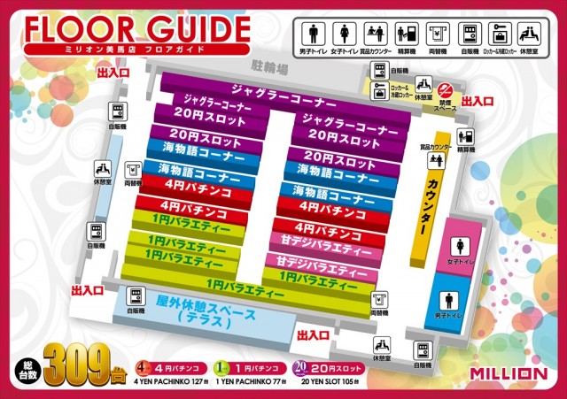 ミリオン美馬店の最新情報画像