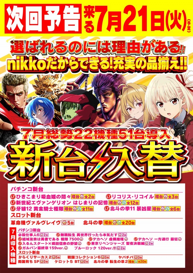 Nikko上板イオンタウン店の最新情報画像