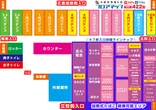 大盛空港通り店のフロアマップ1