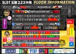SLOT玉屋222中尾 のフロアマップ1