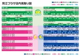 荒江プラザのフロアマップ1