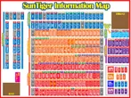 パチンコ&スロット サンタイガー店のフロアマップ1