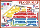 ジャラン浅草店のフロアマップ1