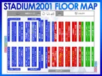 スタジアム２００１八女店のフロアマップ3