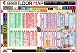 セントラルMEGASTAGE1000のフロアマップ1