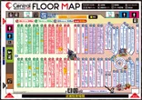 セントラルMEGASTAGE1000のフロアマップ1