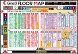 セントラルMEGASTAGE1000のフロアマップ1