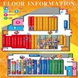 タイキ伊勢小木店のフロアマップ2