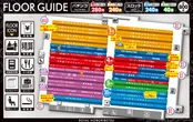 ロイヤル登別店のフロアマップ1