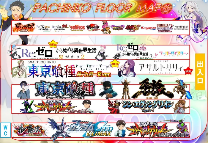 スーパーセブン学芸大学のフロアマップ2