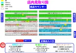マルギン下妻店のフロアマップ2