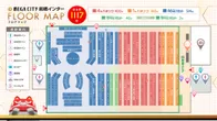 マルハンメガシティ前橋インターのフロアマップ1