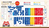 マルハンメガシティ伊勢崎のフロアマップ1