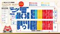 マルハンメガシティ伊勢崎のフロアマップ1