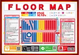 マルハン鶴見店のフロアマップ1