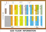 パーラーゴッド長野店のフロアマップ1