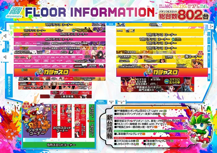 新!ガーデン板橋のフロアマップ1