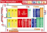 ベガビック豊橋店のフロアマップ1
