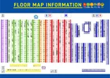 ラッキー1番江南店のフロアマップ1