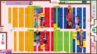 ベガビック888中津川店のフロアマップ1
